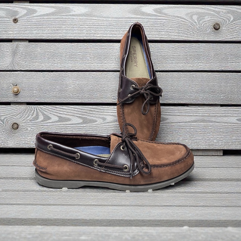Sperry Top-Sider Men’s Authentic Original 2-Eye Boat Shoes. Size 11.5